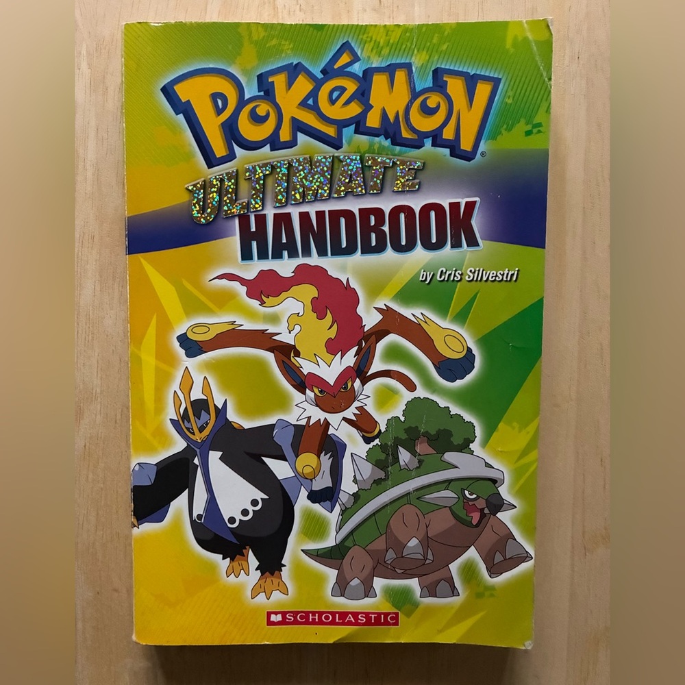 Pokemon: Ultimate Handbook by Cris Silvestri, 1st Printing, 2008 Paperback